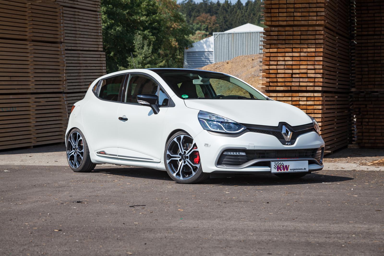 KW Coilover suspension V3 inox RENAULT CLIO IV (BH_) 11/2012-