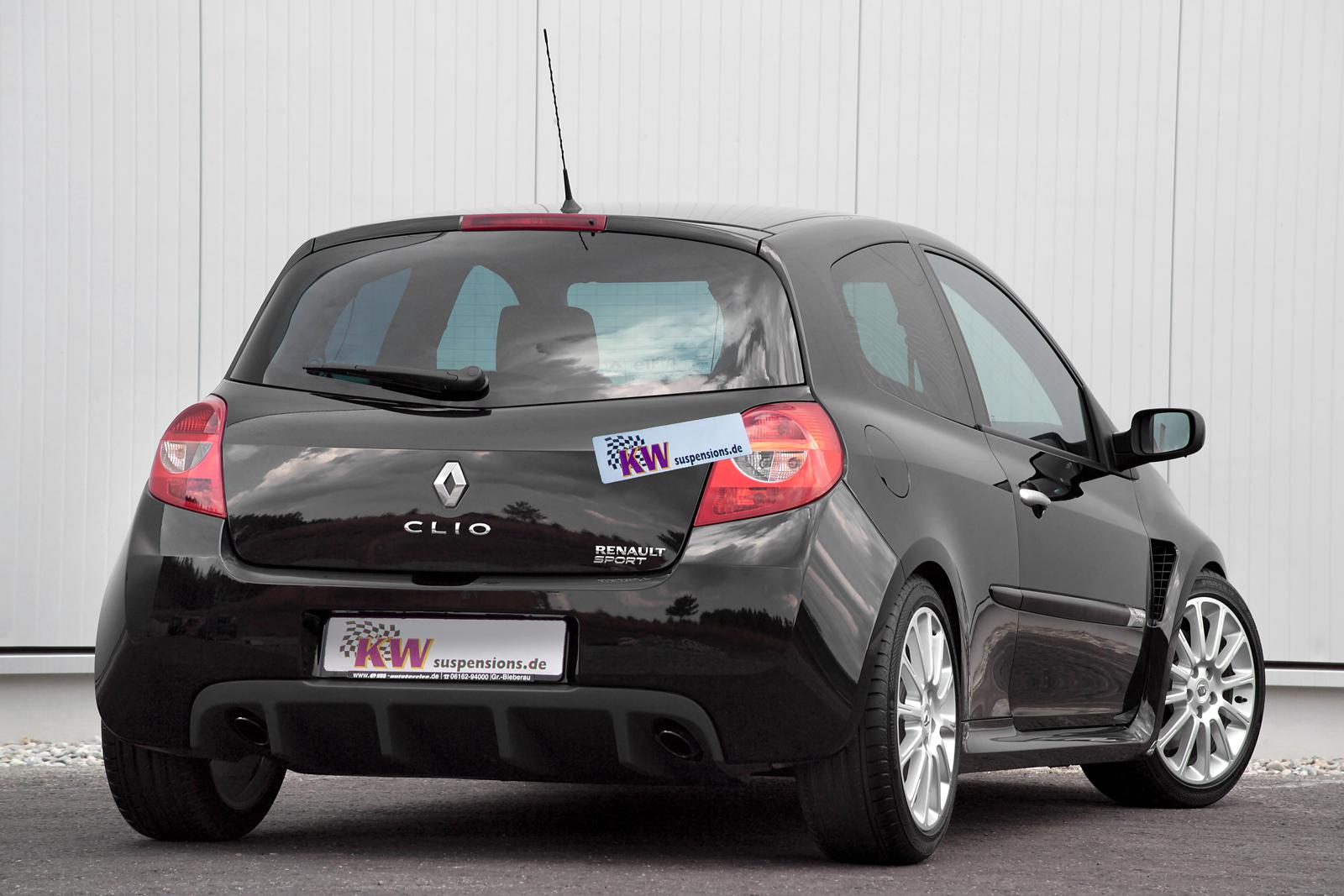 KW Coilover suspension V3 inox RENAULT CLIO III (BR0/1, CR0/1) 01/2005- (35290033)