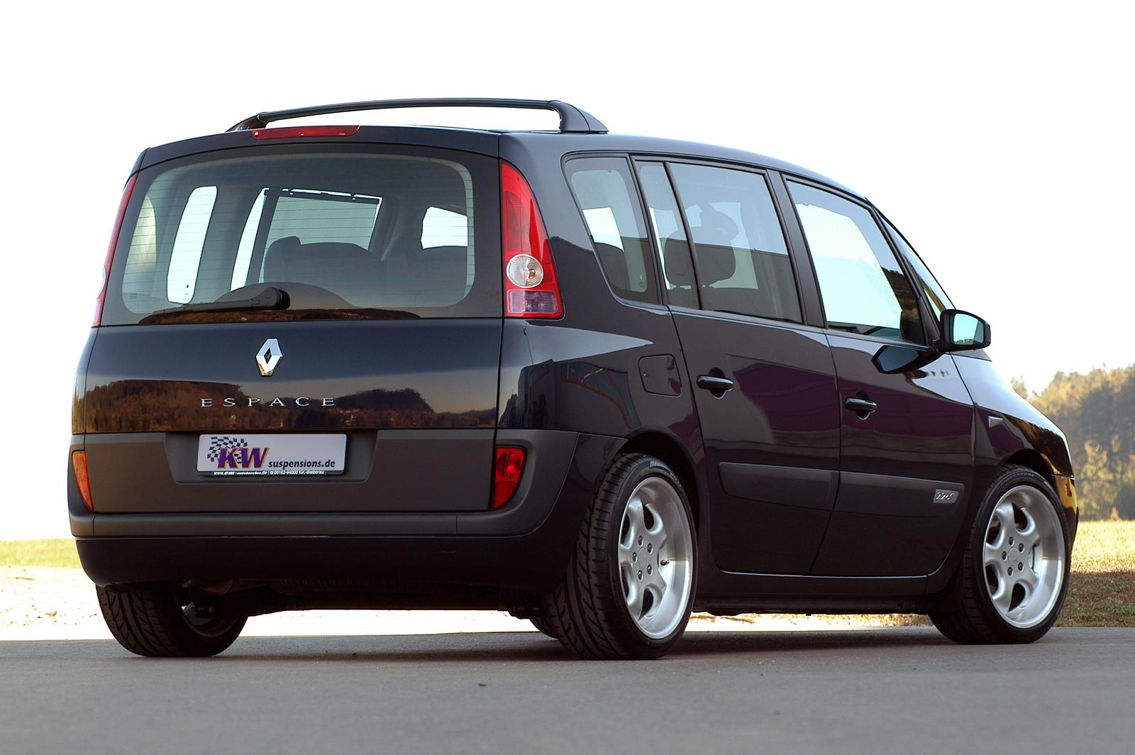 KW Coilover suspension V2 inox RENAULT ESPACE Mk IV (JK0/1_) 11/2002- (15290018)