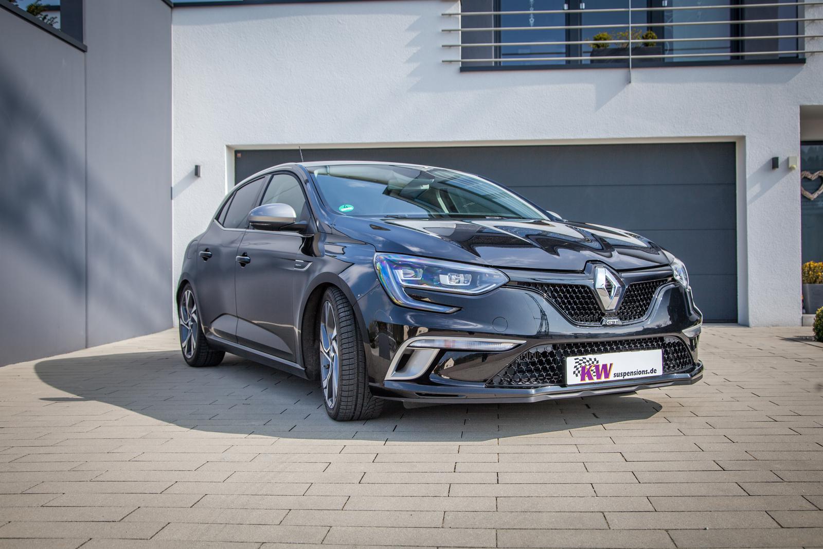 KW Coilover suspension V2 inox RENAULT MEGANE IV Hatchback (B9A/M/N_) 11/2015-