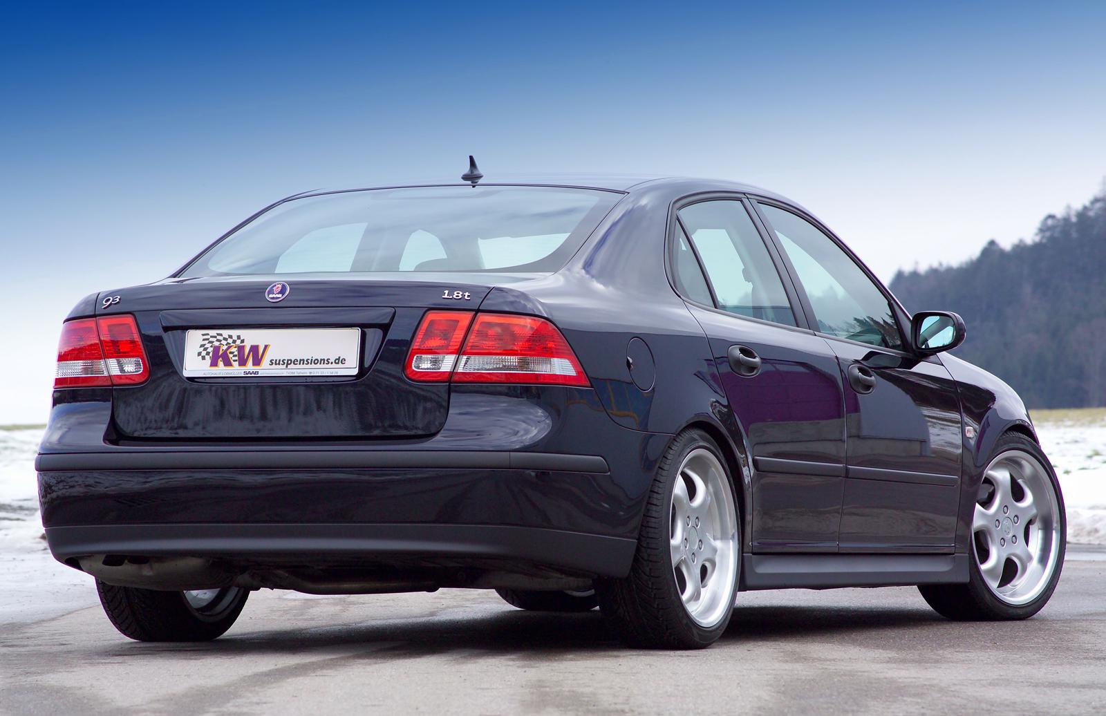 KW Coilover suspension V1 inox SAAB 9-3 Convertible (YS3F) 08/2003-02/2015