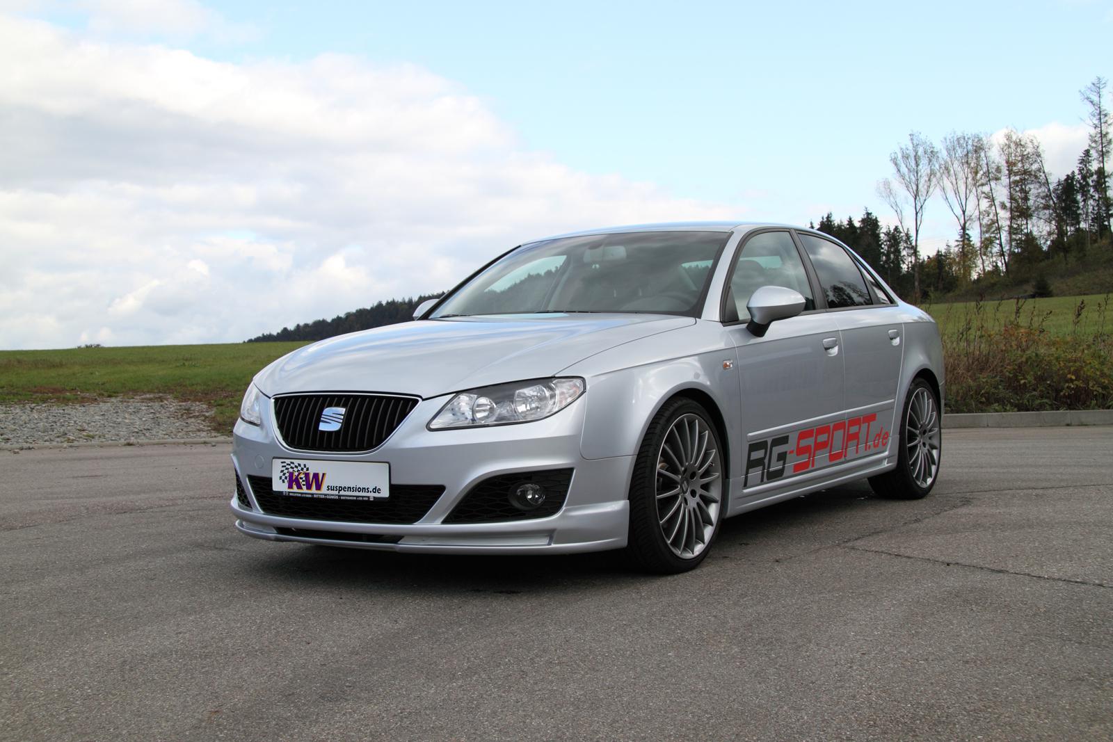 KW Coilover suspension V3 inox SEAT EXEO (3R2) 12/2008-05/2013