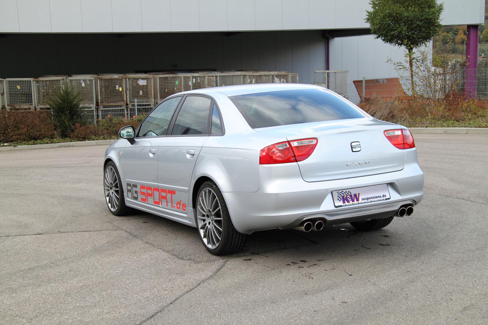 KW Coilover suspension V3 inox SEAT EXEO (3R2) 12/2008-05/2013