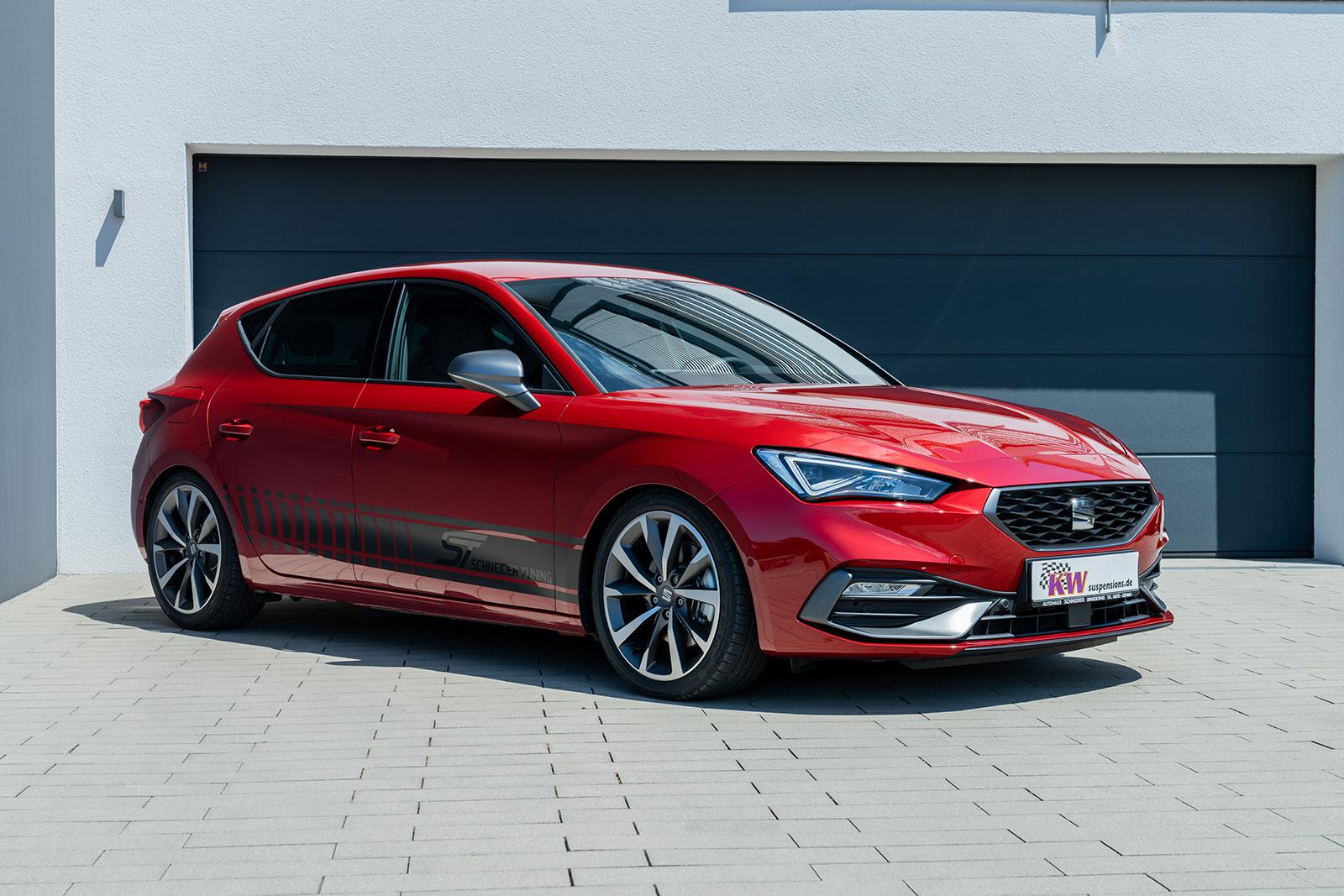 KW Coilover suspension V1 inox (incl. deactivation for electronic dampers) VW GOLF VIII (CD1) 07/2019- (10281058)