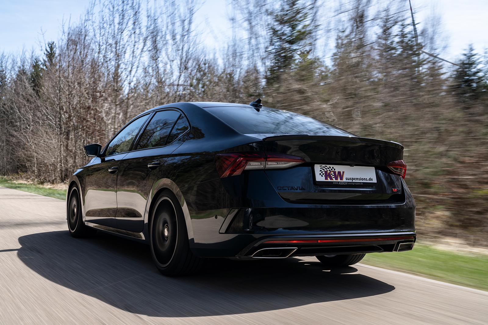 KW Coilover suspension V3 inox (incl. deactivation for electronic dampers) SKODA OCTAVIA IV Combi (NX5) 11/2019- (35282026)