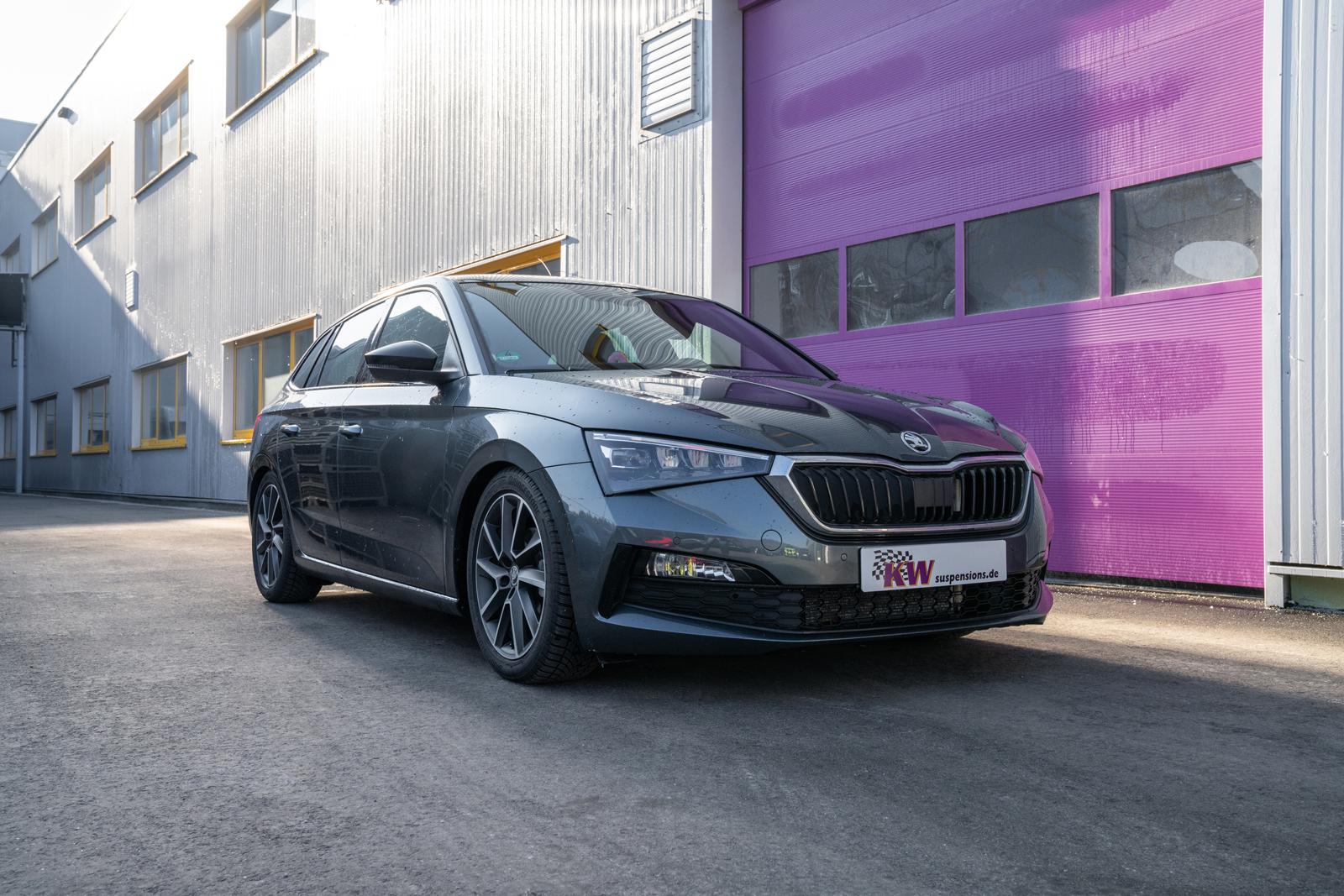 KW Coilover suspension V2 inox VW Polo (AW1, BZ1) 06/2017-