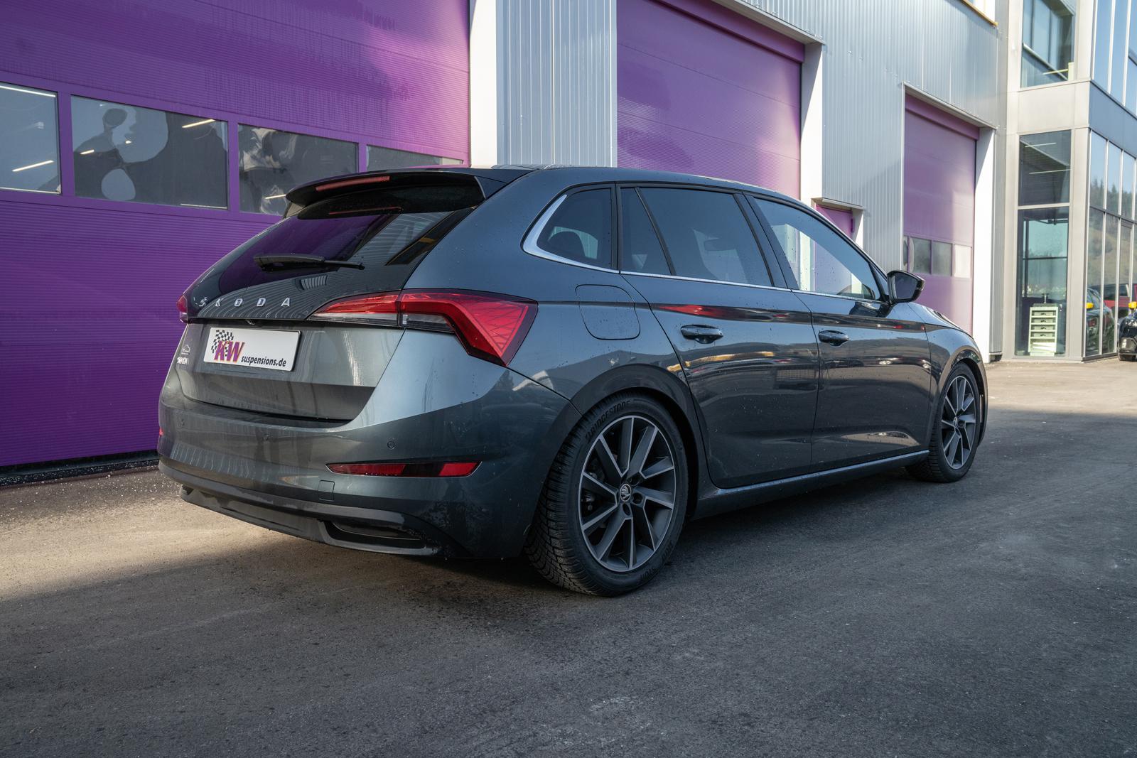 KW Coilover suspension V2 inox VW Polo (AW1, BZ1) 06/2017-