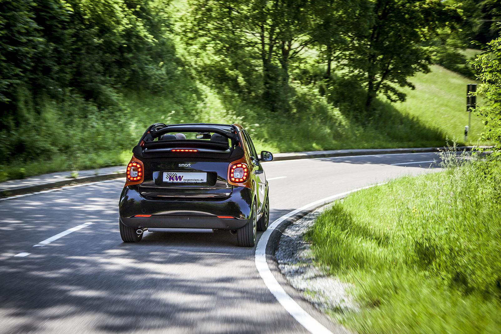 KW Coilover suspension V2 inox SMART FORTWO Coupe (453) 07/2014-