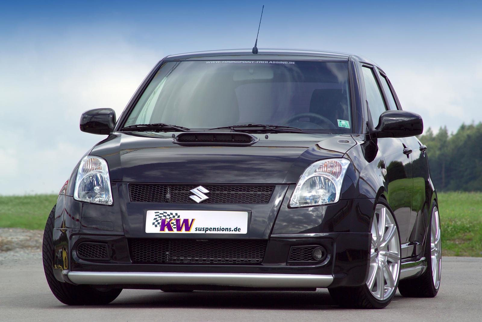 KW Coilover suspension V1 inox SUZUKI SWIFT III (MZ, EZ) 02/2005-