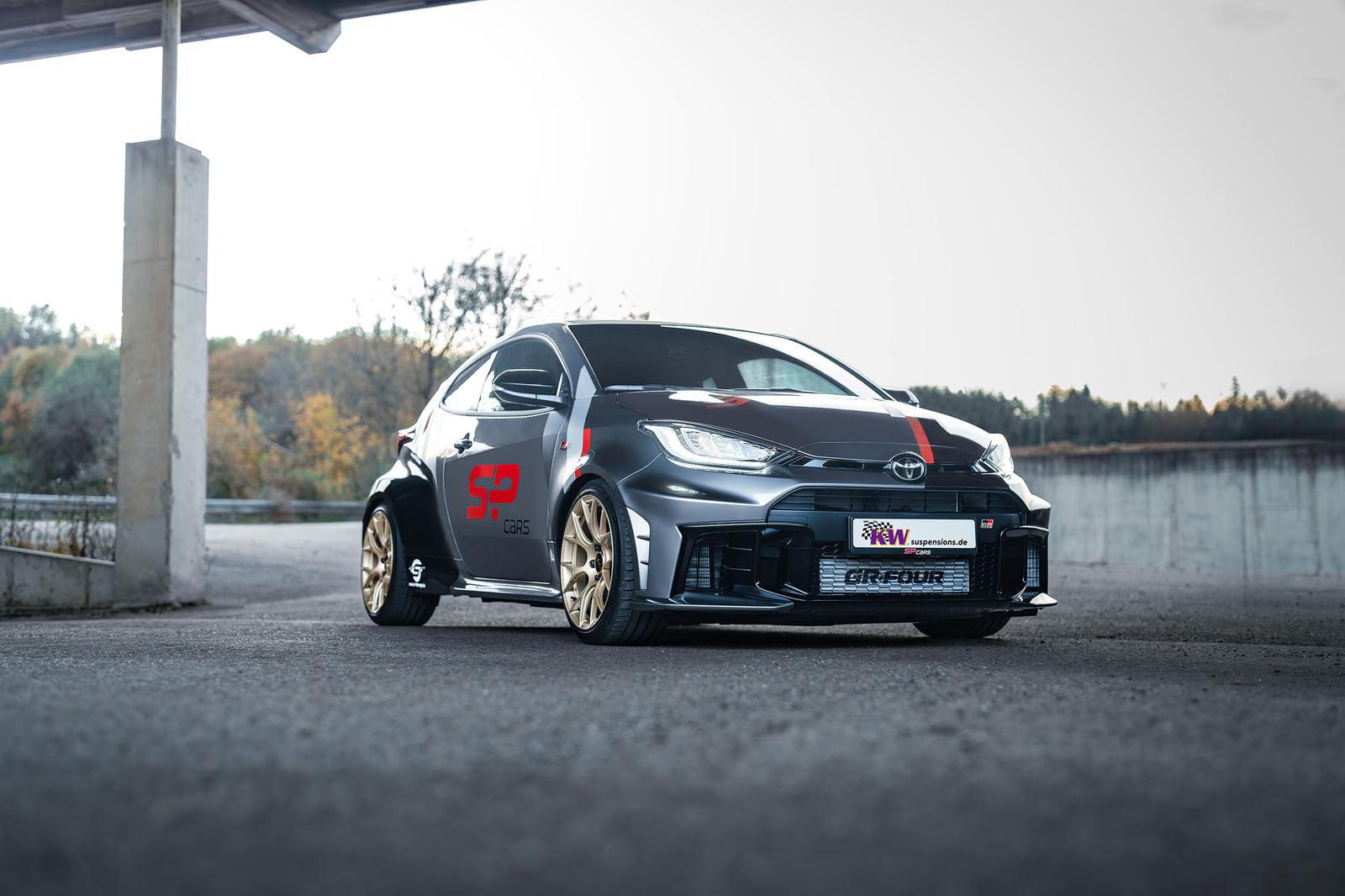 KW Coilover Suspension V3 inox for Toyota Yaris