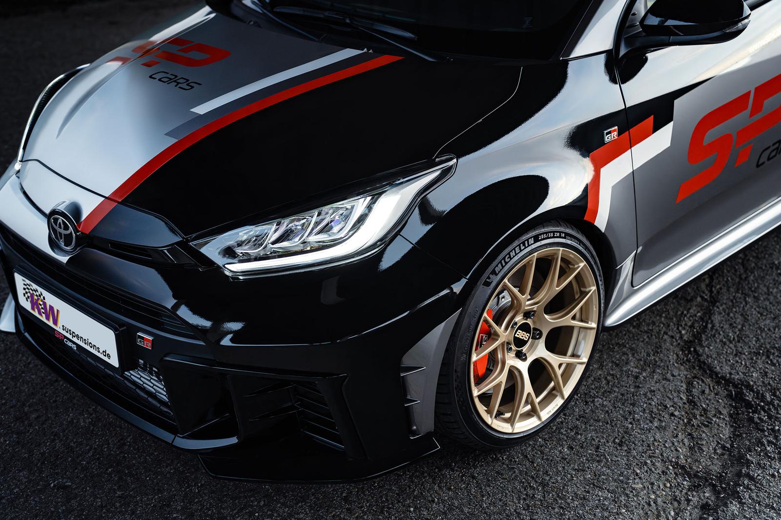 KW Coilover Suspension V3 inox for Toyota Yaris