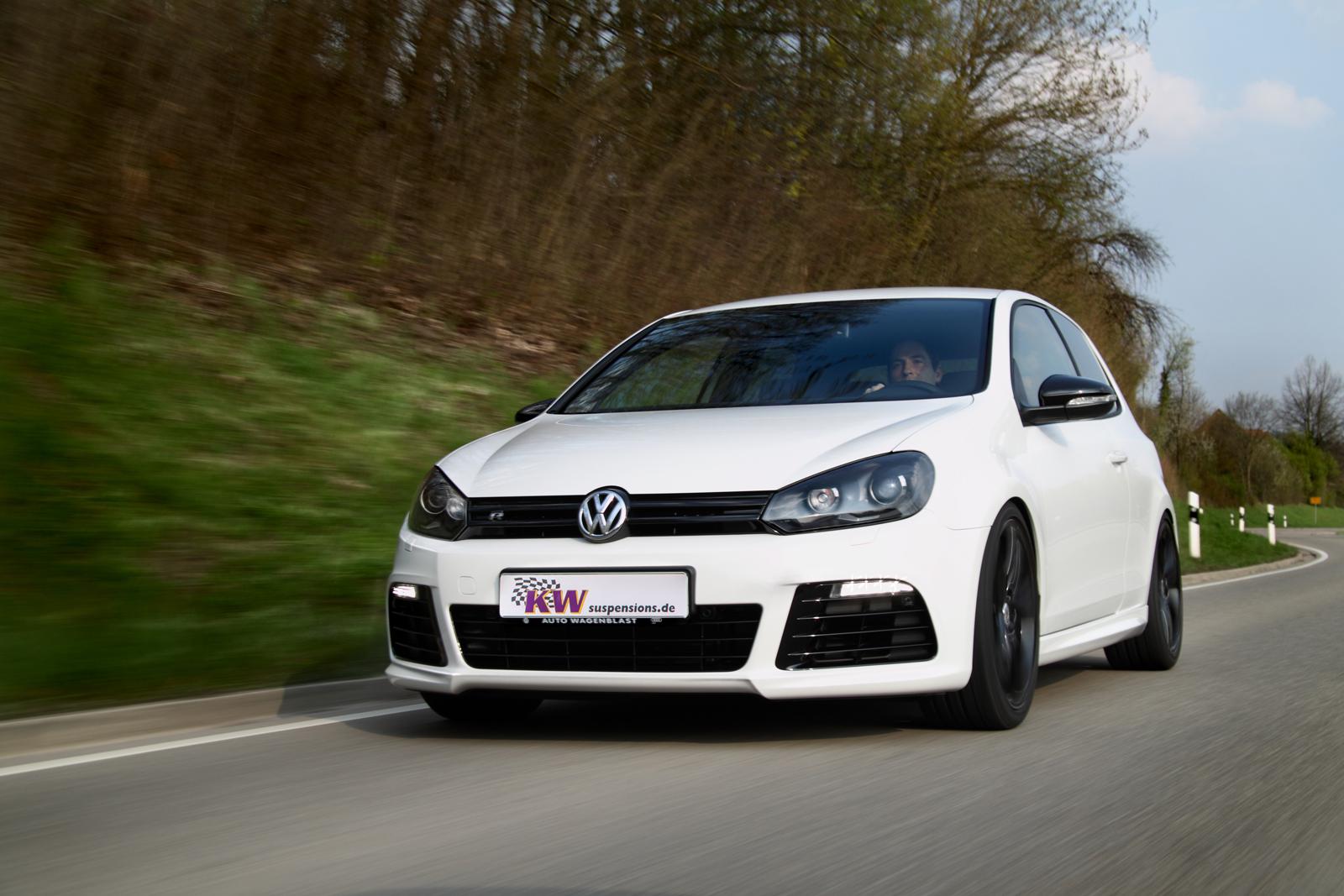 KW Coilover suspension V1 inox (incl. deactivation for electronic dampers) VW GOLF VI (5K1) 10/2008-12/2014 (10280115)