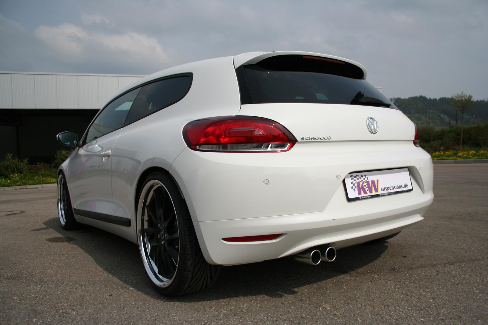 KW Coilover suspension V4 Clubsport incl. top mounts VW SCIROCCO (137, 138) 05/2008-11/2017
