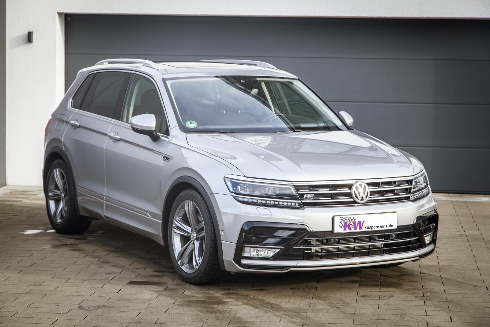 KW Coilover suspension V3 inox (incl. deactivation for electronic dampers) VW TIGUAN (AD1) 01/2016- (352800BD)