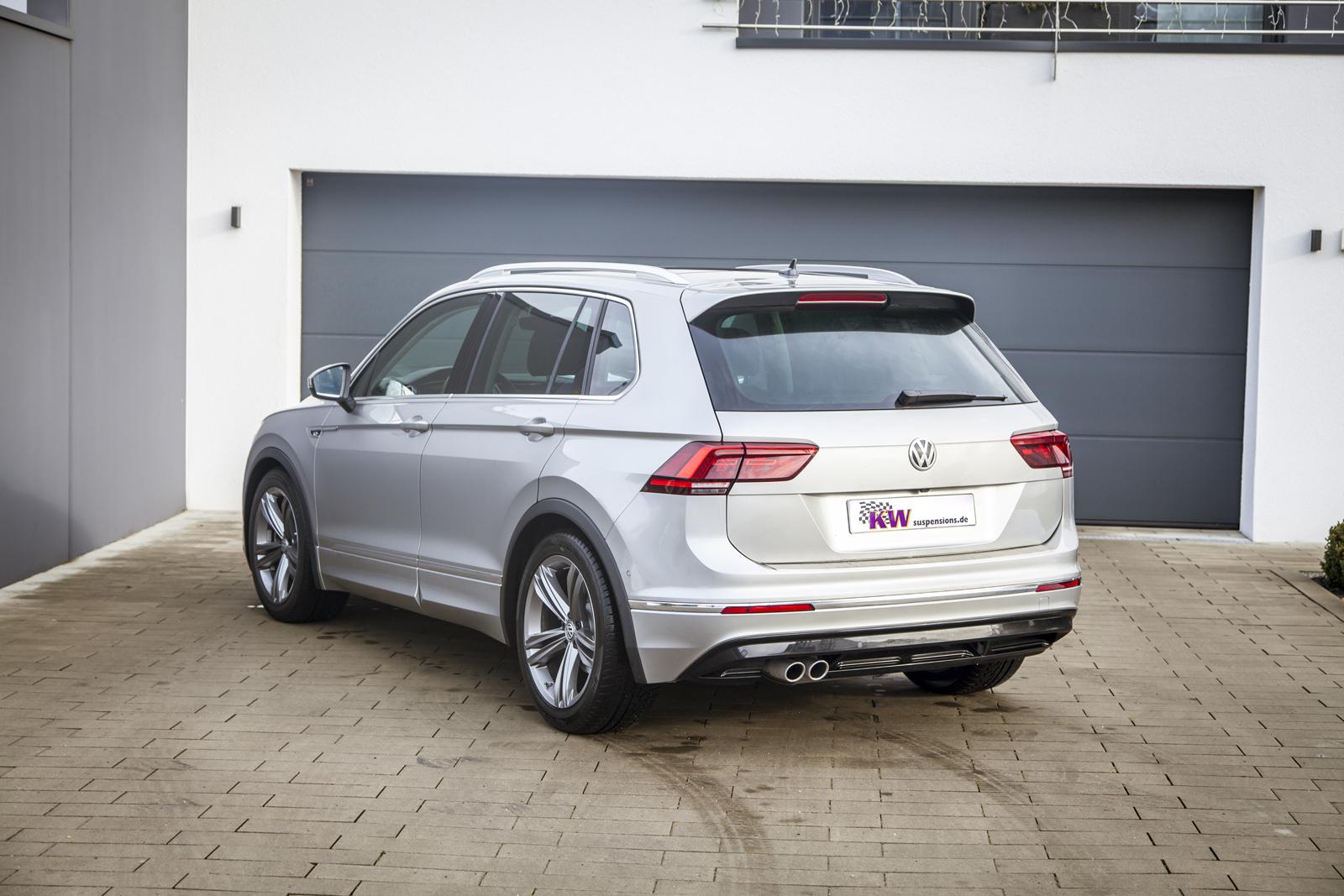 KW Coilover suspension V3 inox (incl. deactivation for electronic dampers) VW TIGUAN (AD1) 01/2016- (352800BD)