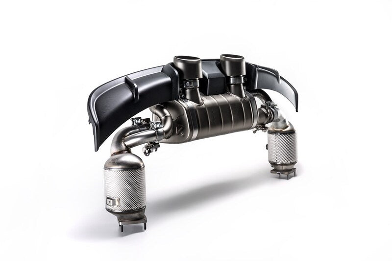 Akrapovic 991.2 Carrera Link Pipe Set w Cat (SS)