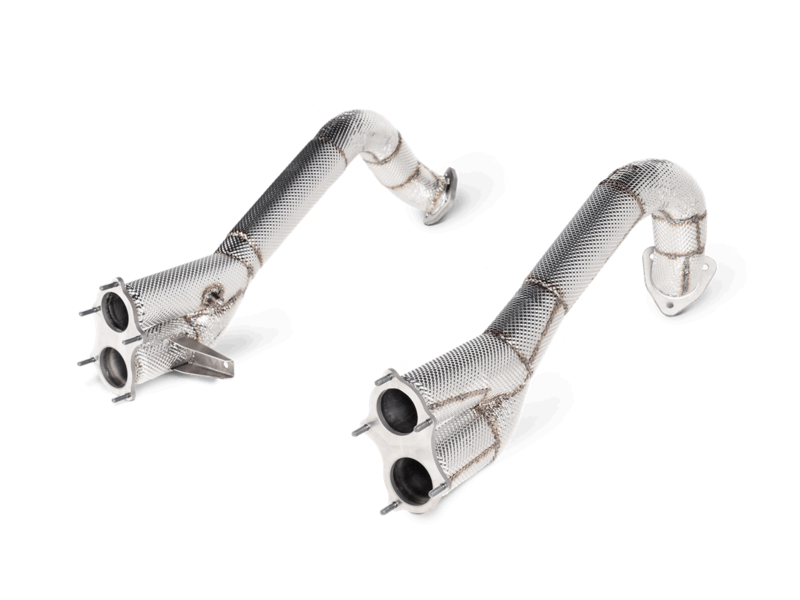 Akrapovic Porsche 718 Cayman GT4 Link Pipe Set (Titanium) 2020