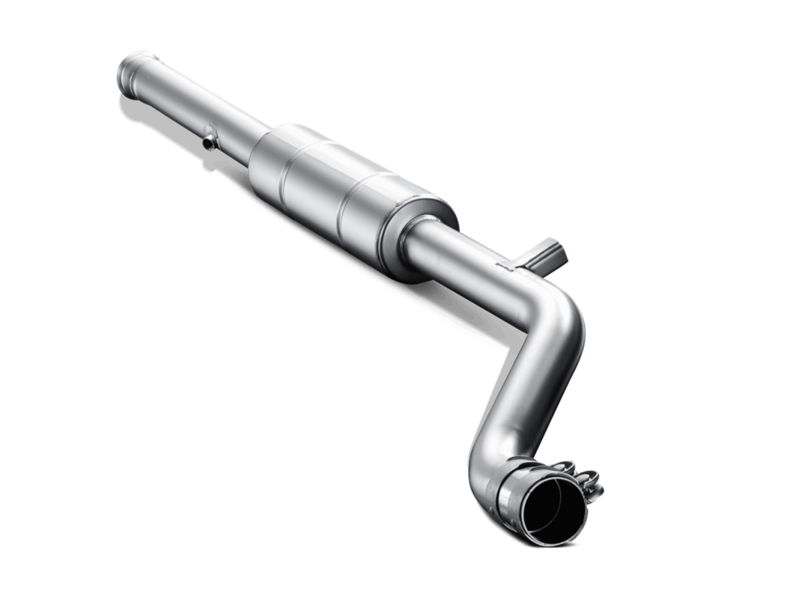 Akrapovic Renault Clio LINK PIPE SET|SS link pipe with resonator