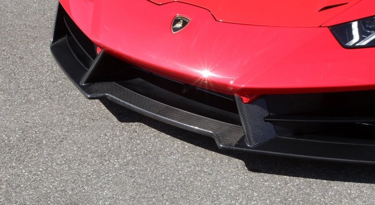 Lamborghini Huracan RWD/RWD Spyder | Frontspoiler Lip (Visible Carbon)