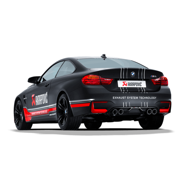 Akrapovic Titanium Evolution System for M3 and M4 (F80 and F82) with Titanium Tail Pipes