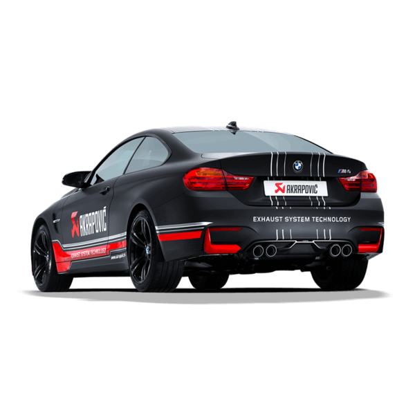 Akrapovic Titanium Slip On System for M3 and M4 (F80 and F82) with Titanium Tail Pipes