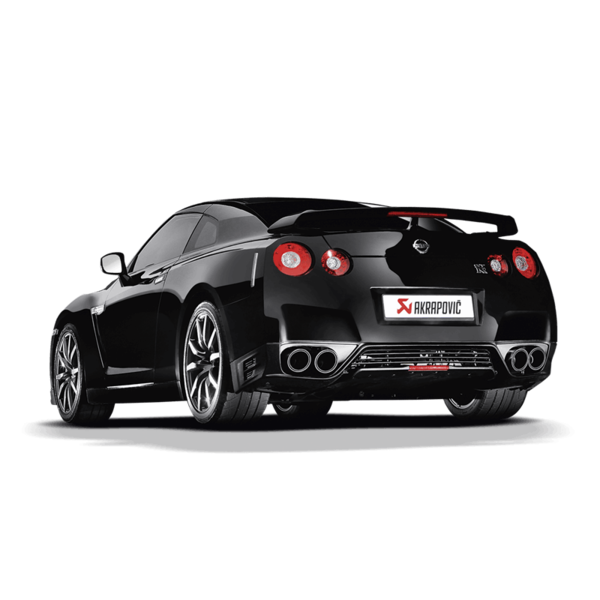 Akrapovic Evolution Line (Titanium) for Nissan GT-R R35 with Carbon Tailpipes