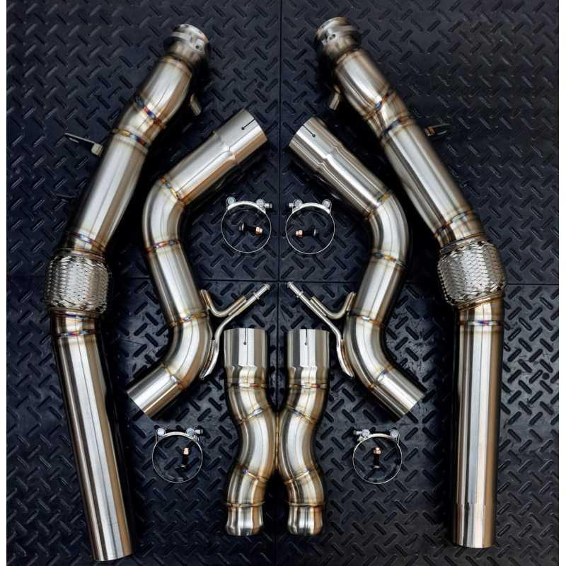 Redstar Downpipes for Mercedes E500 / E550 M273 5.5