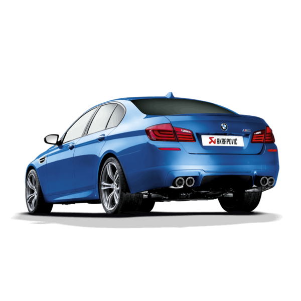 Akrapovic Evolution Line (Titanium) for BMW M5 (F10) with Carbon Tailpipes