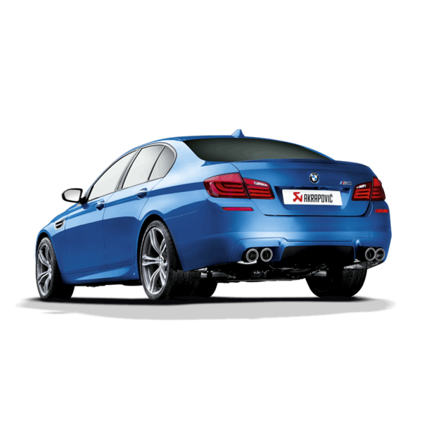 Akrapovic Evolution Line (Titanium) for BMW M5 (F10) with Titanium Tailpipes