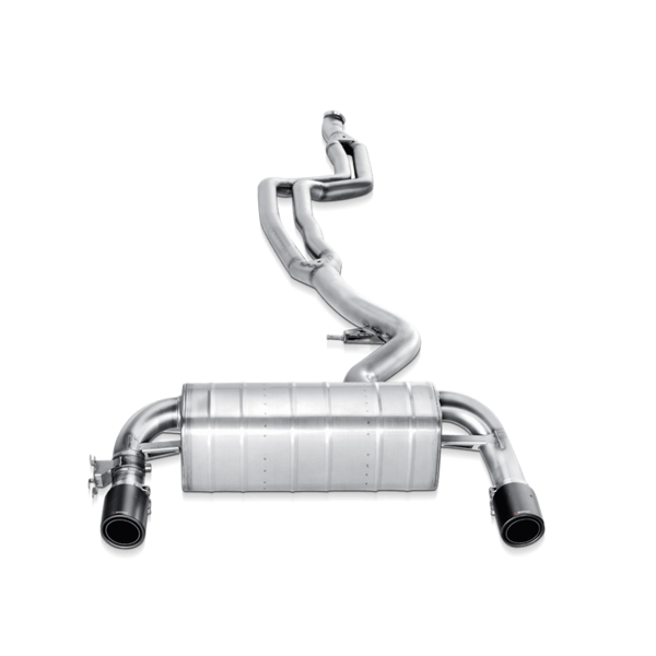 Akrapovic Evolution Line (SS) for BMW 335i (F30, F31) and 435i (F32) including Carbon Tailpipes and Link Pipe