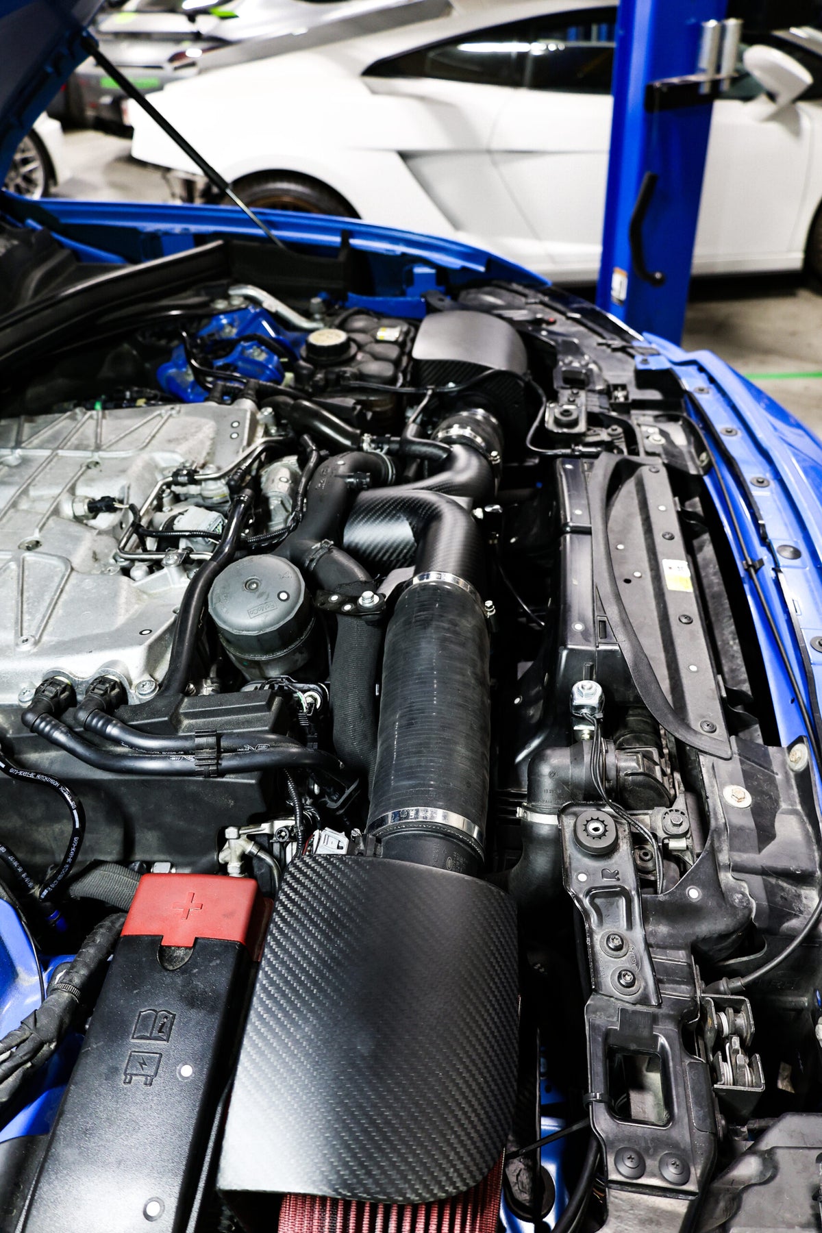 Velocity AP Jaguar F-Pace SVR & (F-Pace or XE w/V8 MAF) – Carbon Fiber Intake Airbox Section
