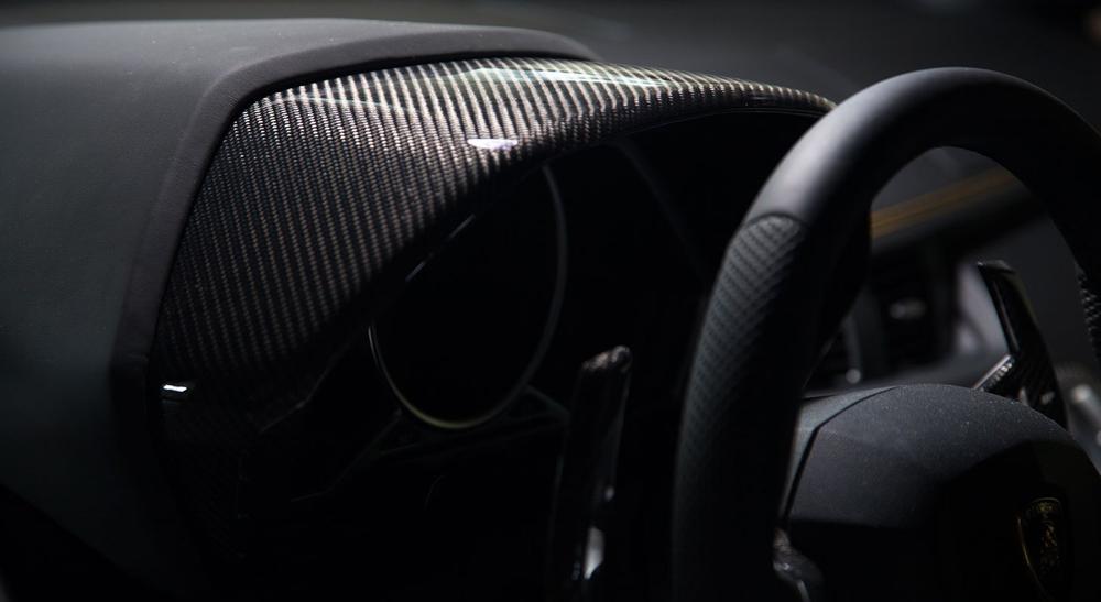 Novitec Lamborghini Aventador/S/Roadster | Cover For Instrument-Panel - Visible Carbon