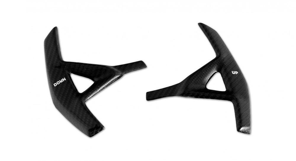 Novitec shift lever set, visible carbon