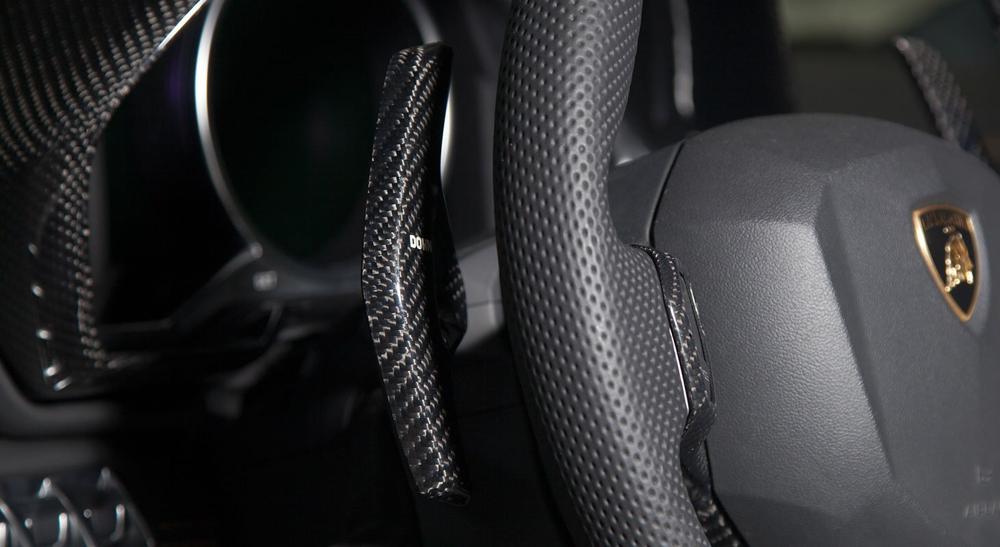 Novitec Lamborghini Aventador/Roadster | Shift Lever Set - Visible Carbon