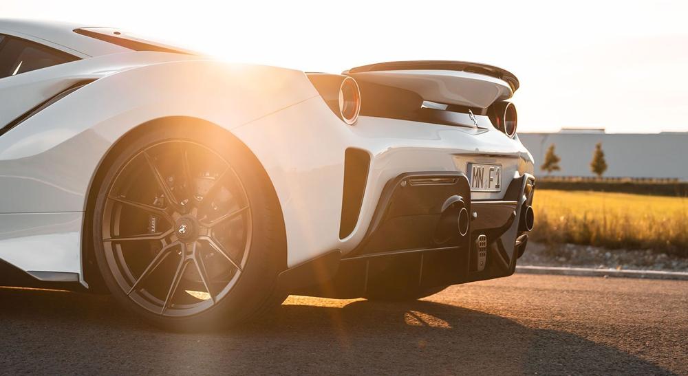 Ferrari 488 Pista Spider | Novitec Power Optimised Exhaust System without Flap-Regulation - Inconel