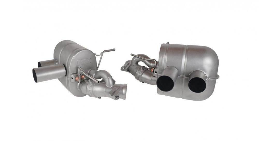 Novitec Ferrari Monza SP1/SP2 | Power Optimised Exhaust System without Flap-Regulation - Gold Plated Inconel