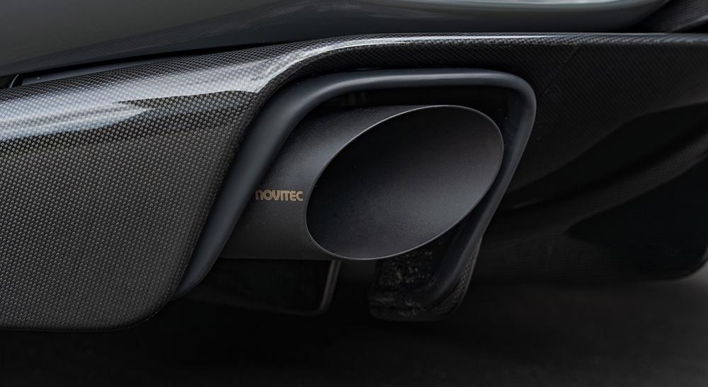 Novitec Ferrari 812 Competizione Power Optimised Exhaust System without Flap-Regulation - Stainless Steel