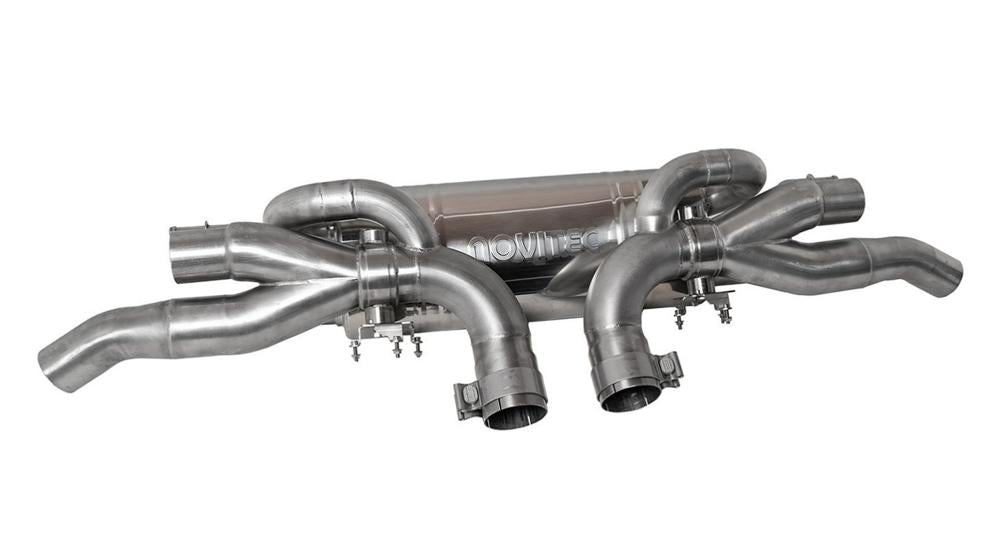 Novitec Lamborghini Urus S/Performante | Power Optimised Race Exhaust System with Flap Regulation - Stainless Steel