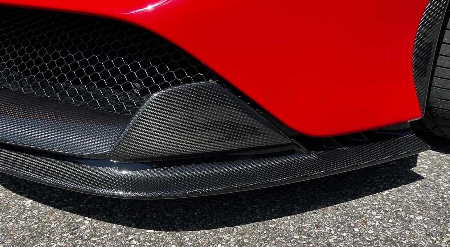 Novitec Ferrari SF90 Stradale/Spider | Frontflaps - Visible Ferrari Carbon