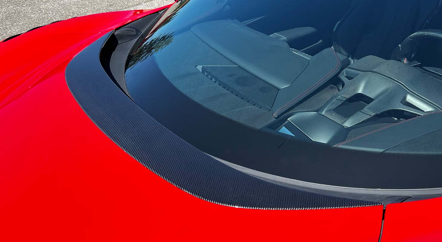 Novitec Ferrari SF90 Stradale/Spider | Cover Front Lid - Visible Ferrari Carbon