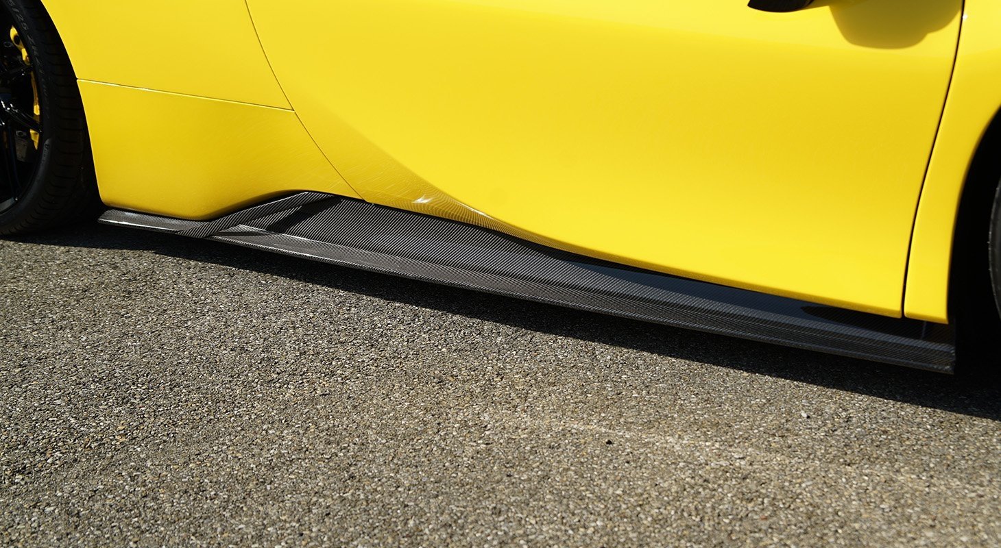 Novitec Ferrari SF90 Stradale/Spider | Side Panels - Visible Ferrari Carbon