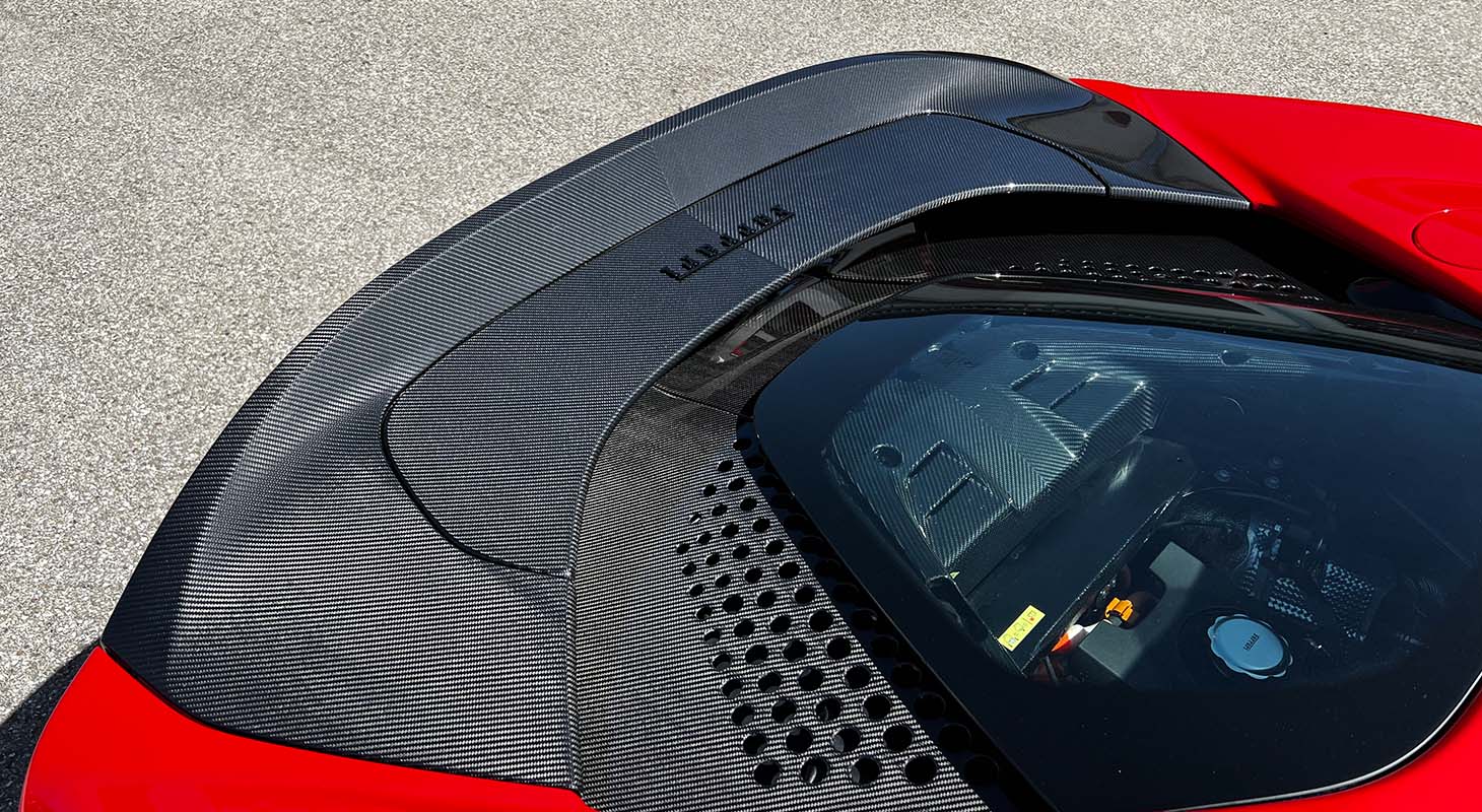 Novitec Ferrari SF90 Stradale/Spider | Ducktail - Visible Ferrari Carbon
