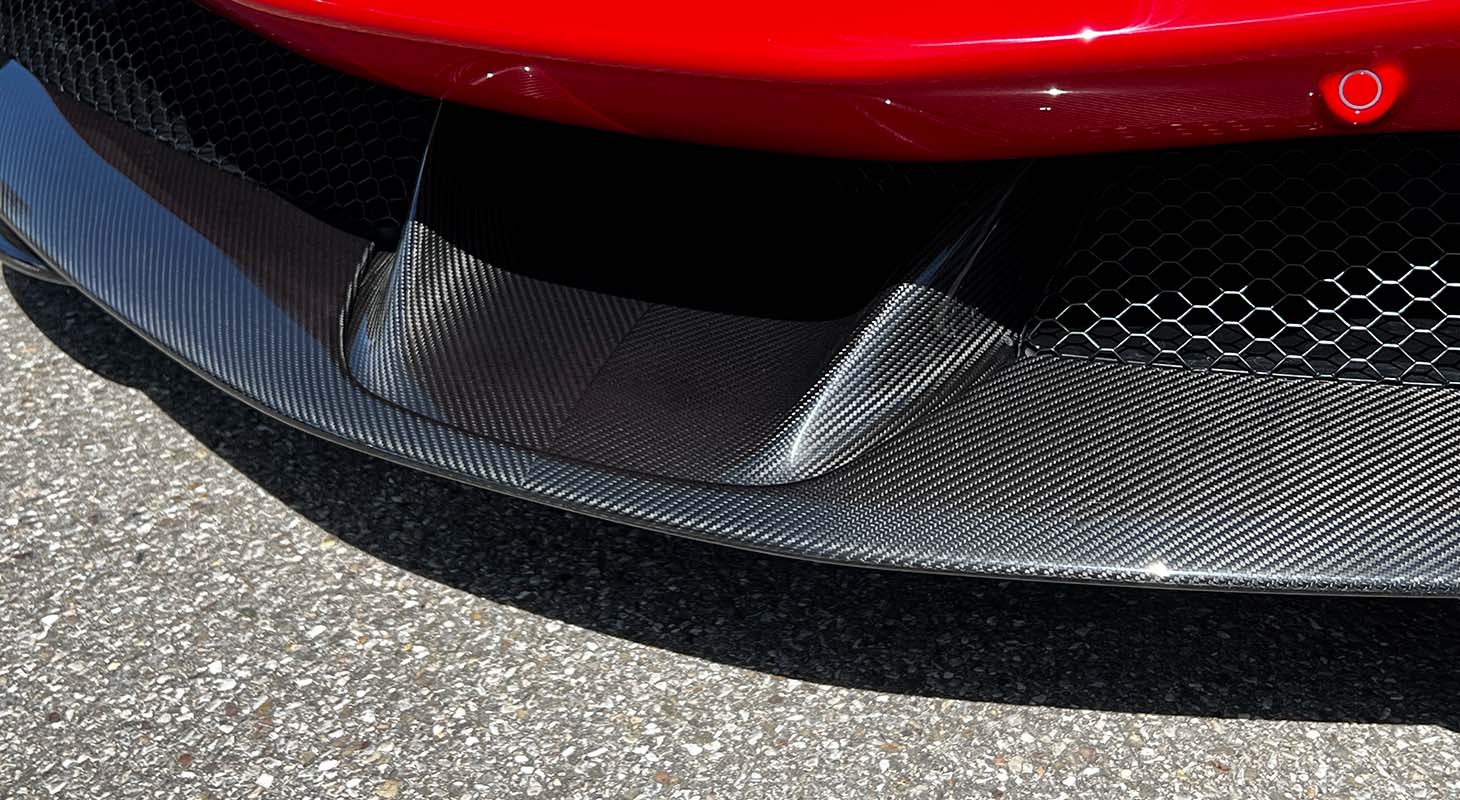 Novitec Ferrari SF90 Stradale/Spider | Frontbumper Center Part - Visible Ferrari Carbon