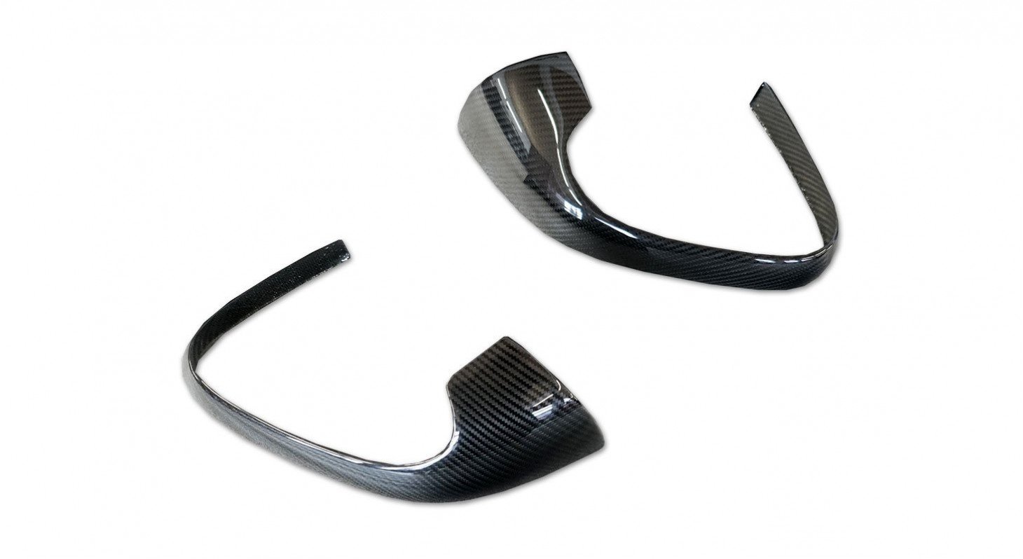 Novitec Ferrari Roma/Portofino/M | Cover For Mirrors Set - Visible Ferrari Carbon