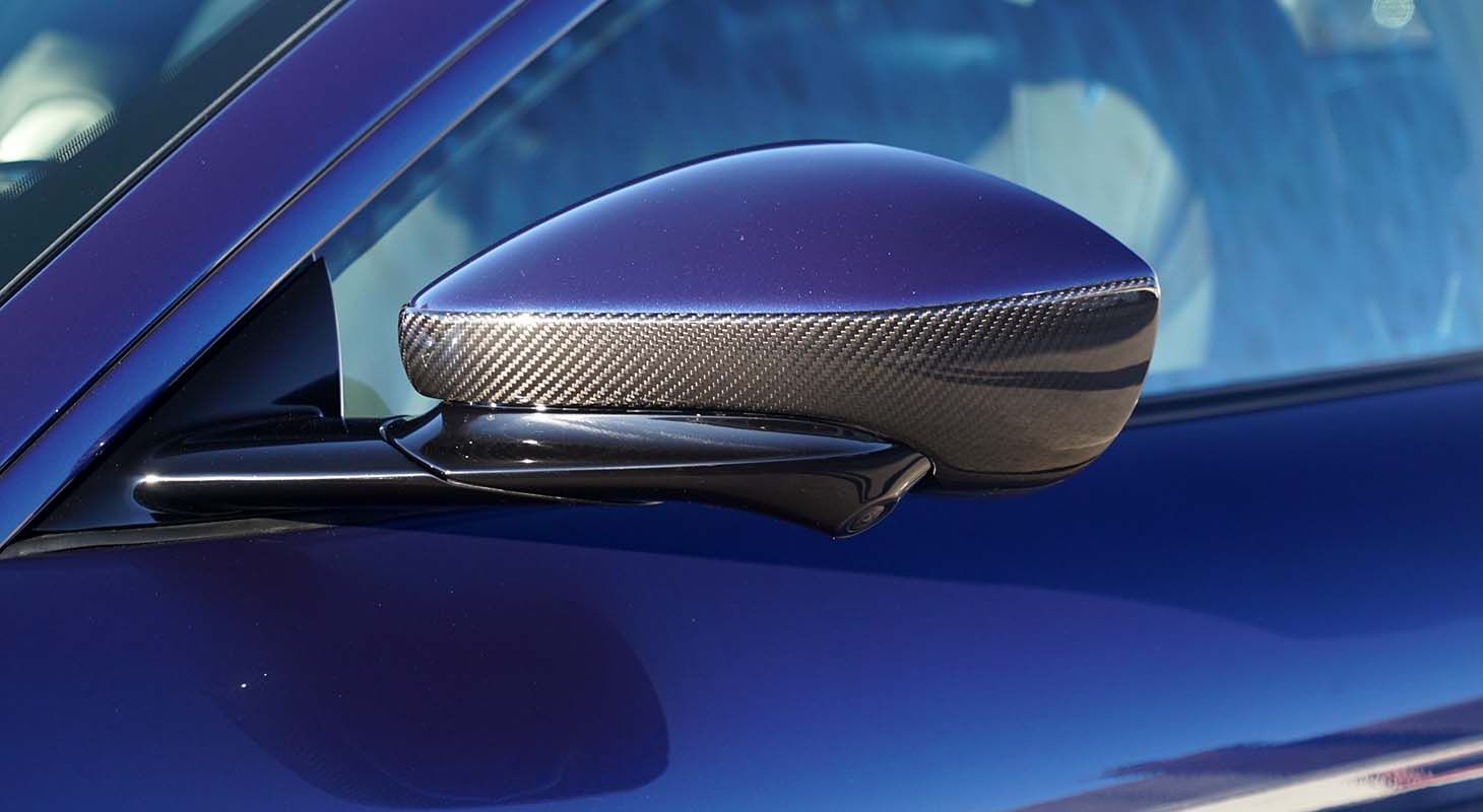 Novitec Ferrari Roma/Portofino/M | Cover For Mirrors Set - Visible Ferrari Carbon