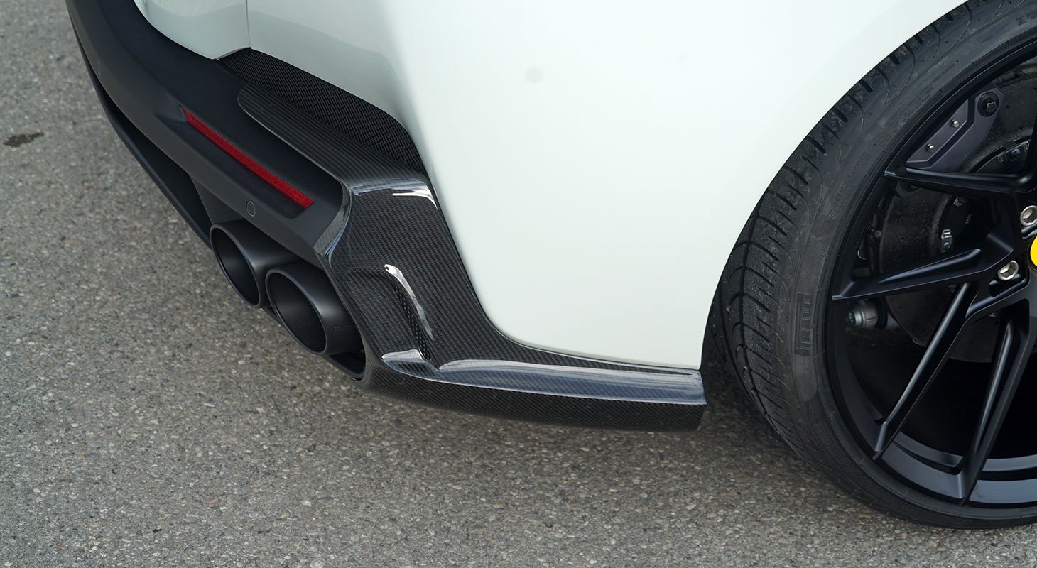 Novitec Ferrari Portofino | Rearbumper Attachment - Visible Ferrari Carbon