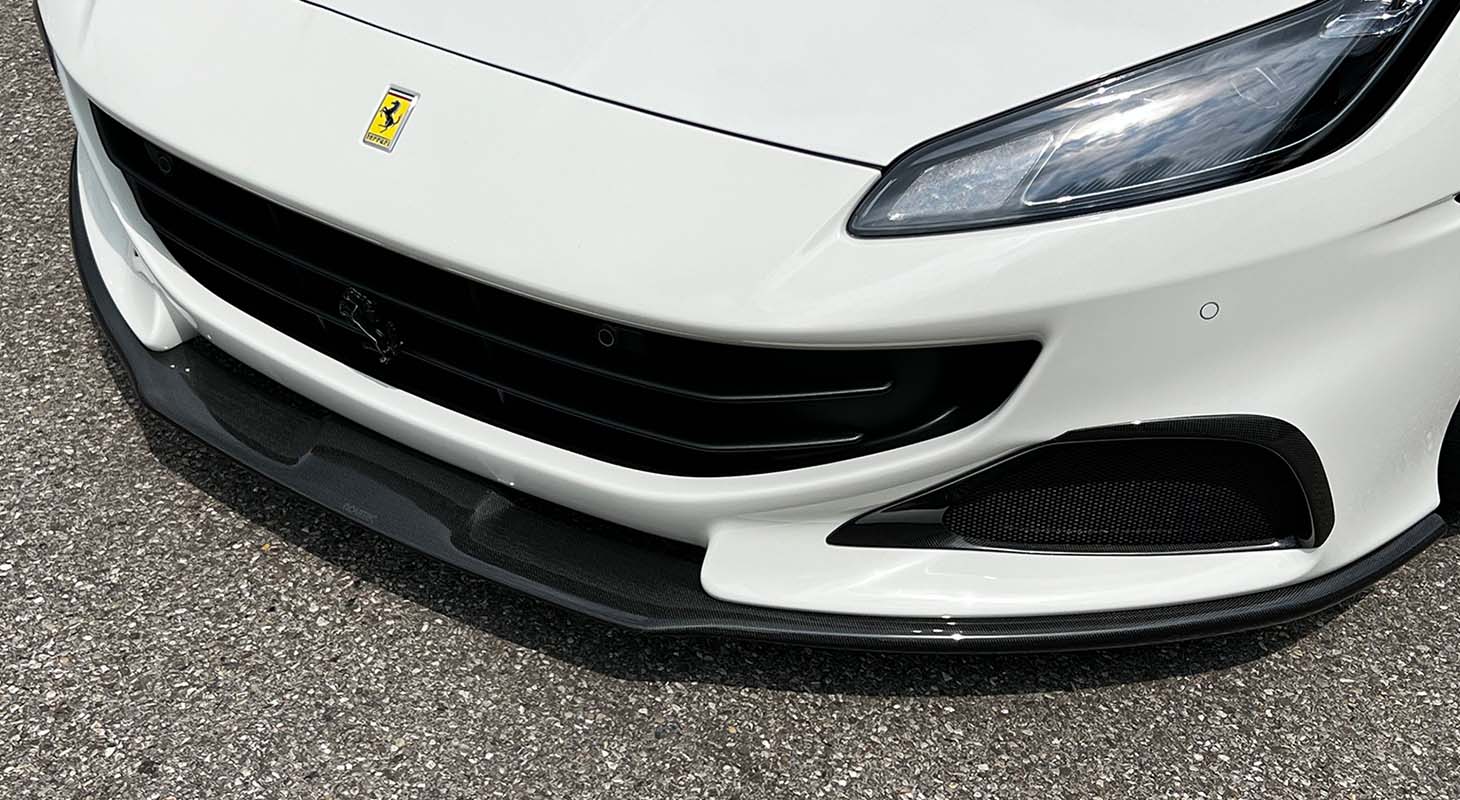 Novitec Ferrari Portofino M | Frontspoiler Lip - Visible Ferrari Carbon
