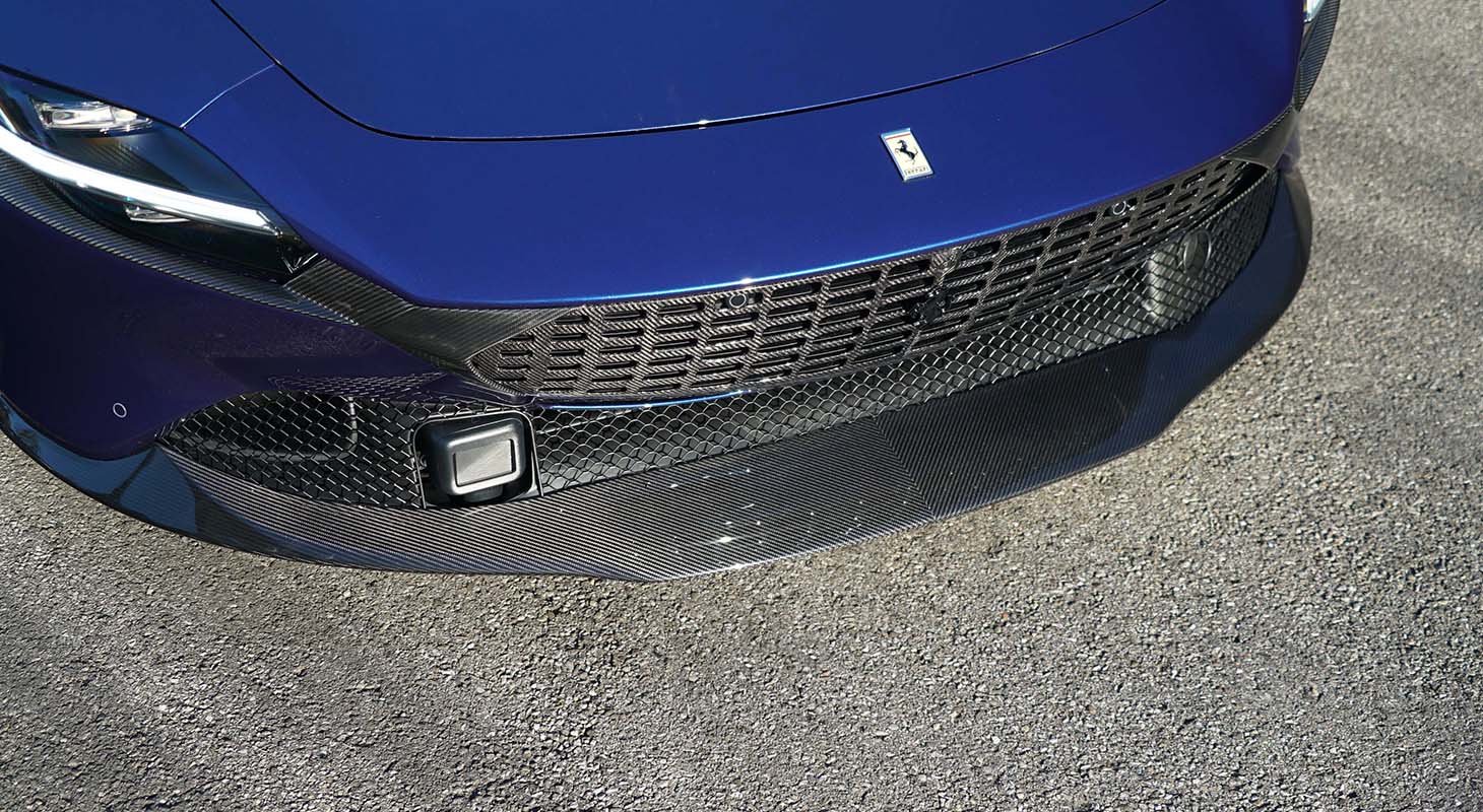 Novitec Ferrari Roma | Frontspoiler Lip - Visible Ferrari Carbon