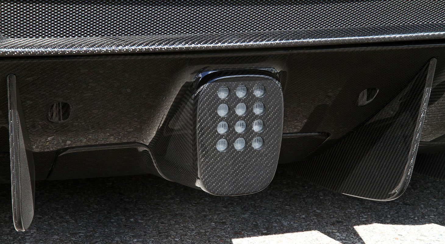 Ferrari 488 Spider/GTB | Novitec Cover Fog-Light - Visible Ferrari Carbon