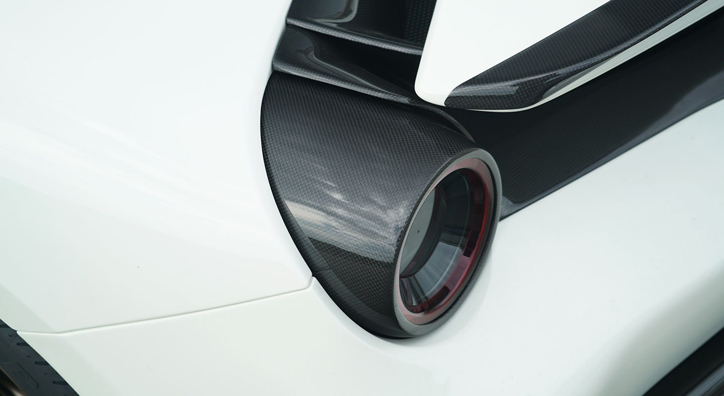 Ferrari 488 Pista/Spider | Novitec Cover Taillights - Visible Ferrari Carbon
